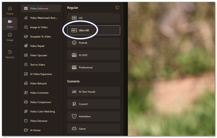 Choose An Enhancement Mode