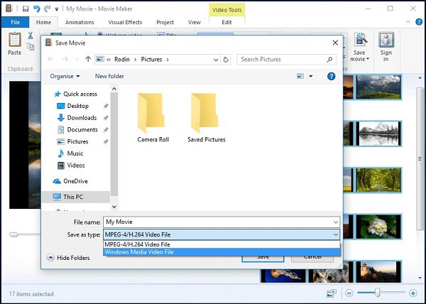 iMovie για Windows