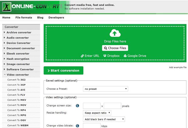 online wlmp to mp4 converter