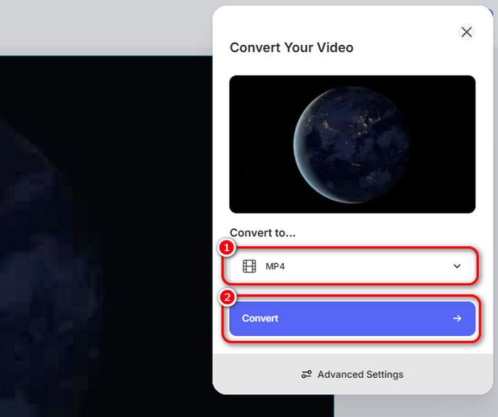 Turn WMV to MP4 Online