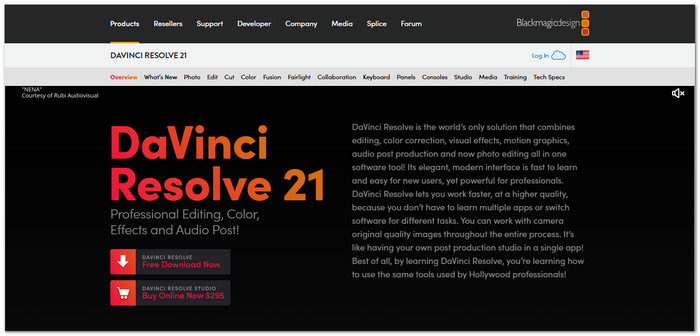 Davinci Resolve legjobb alternatívája a Wondershare Filmorának
