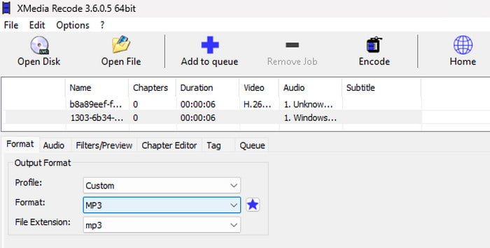 Audio Conversion Feature