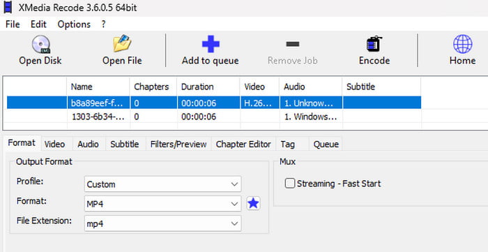 Video Conversion Feature