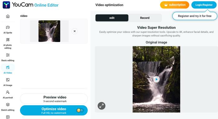 Optimize Video