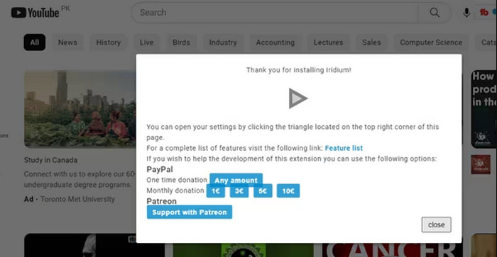 iRidum Youtube