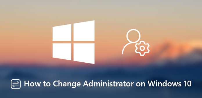 Skift administratorkonto på Windows 10