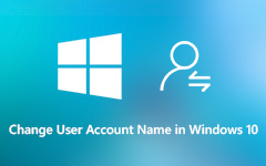 Vaihda käyttäjätilin nimi Windows 10:ssä