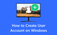 Felhasználói fiók létrehozása Windows rendszeren