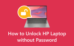 Odemkněte notebook HP bez hesla