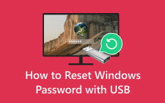 USB pro resetování hesla systému Windows