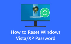 إعادة تعيين كلمة المرور لنظام التشغيل Windows Vista XP