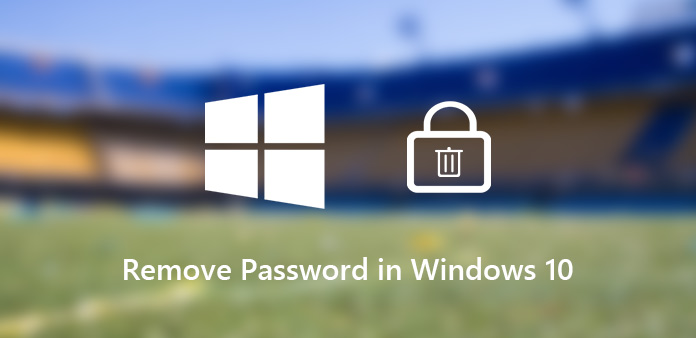 Fjern adgangskode i Windows 10