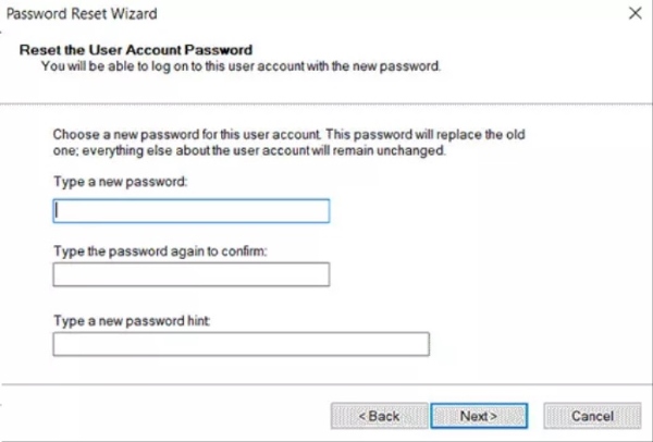 Disco di reimpostazione della password Toshiba