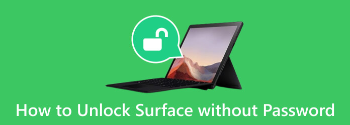 Surface Pro のロックを解除する