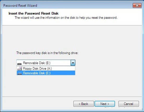 Password Reset Disk